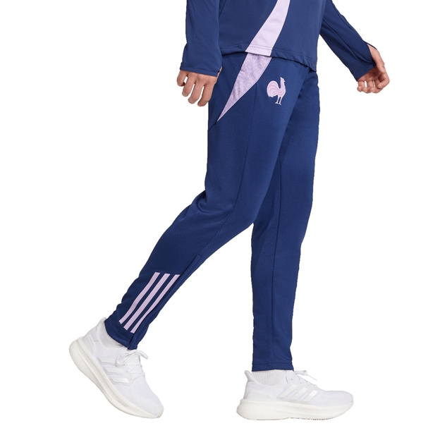 France Mens Training Pant 25/26 Blue - Model Walking