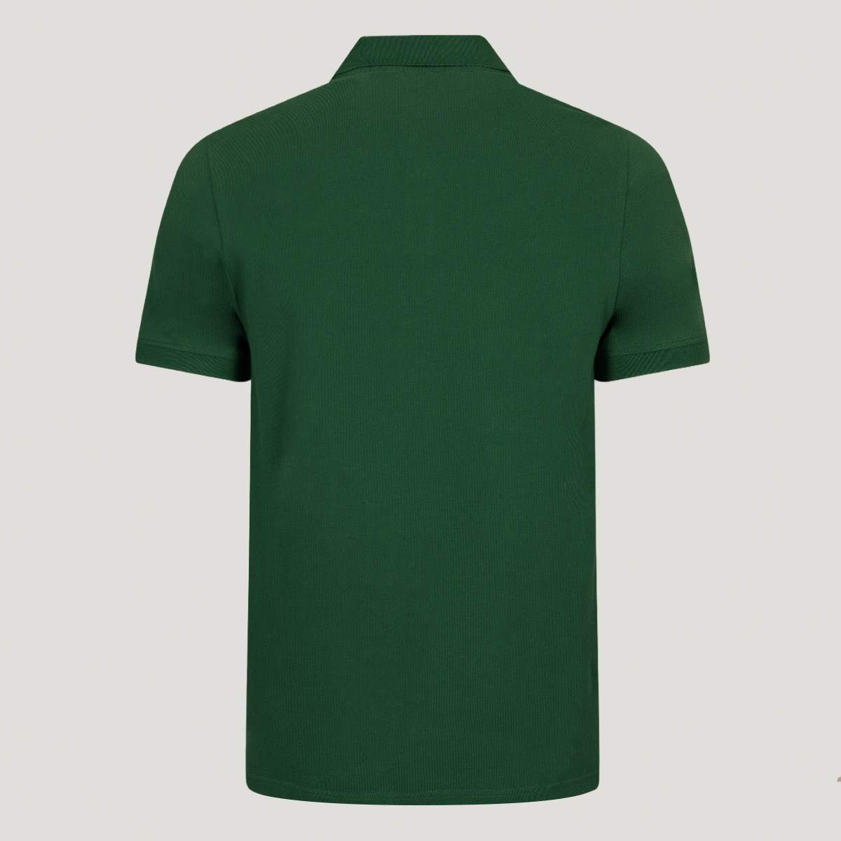Zimbabwe 1981 Heritage Pure Cotton Polo Bottle Green - Front View