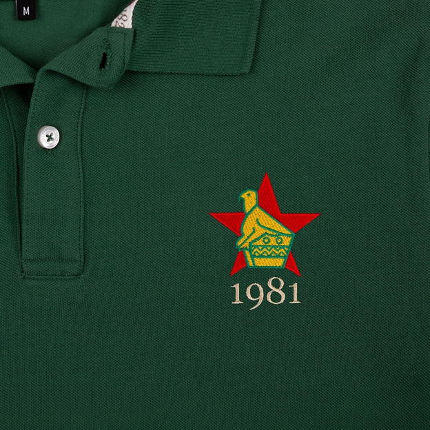 Zimbabwe 1981 Polo - Bottle Green