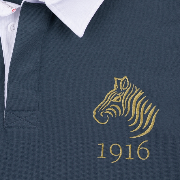 Namibia 1916 Rugby Shirt - Petrol Blue