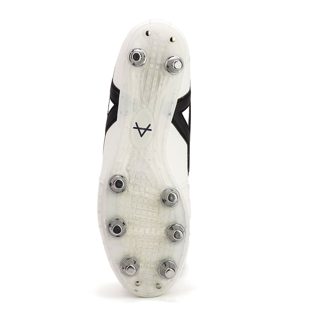 Oxen Adults Raptor Elite 8 Stud Soft Ground Rugby Boots White - Soleplate