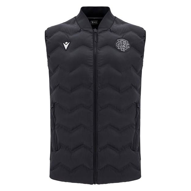 Barbarians Mens Athleisure Softshell Gilet - Front
