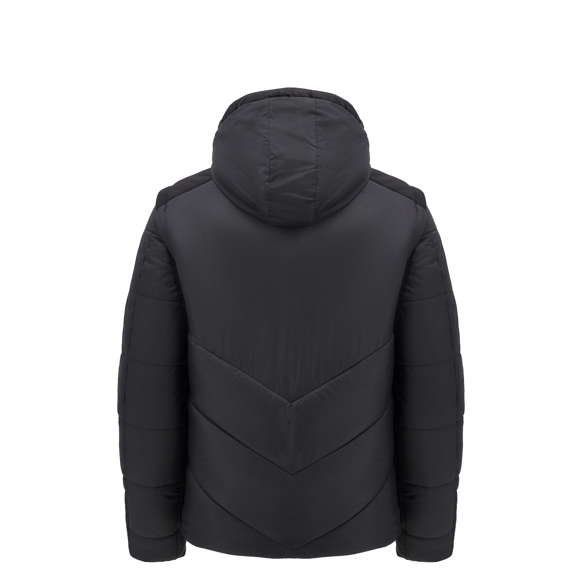 Wales Kids Padded Bomber Jacket - Black 2025 - Front