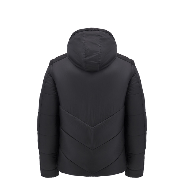 Wales Kids Padded Bomber Jacket - Black 2025 - Back