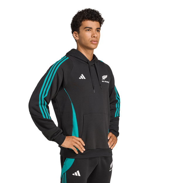 All Blacks Adults Hoody 25/26 Black - Model Walking