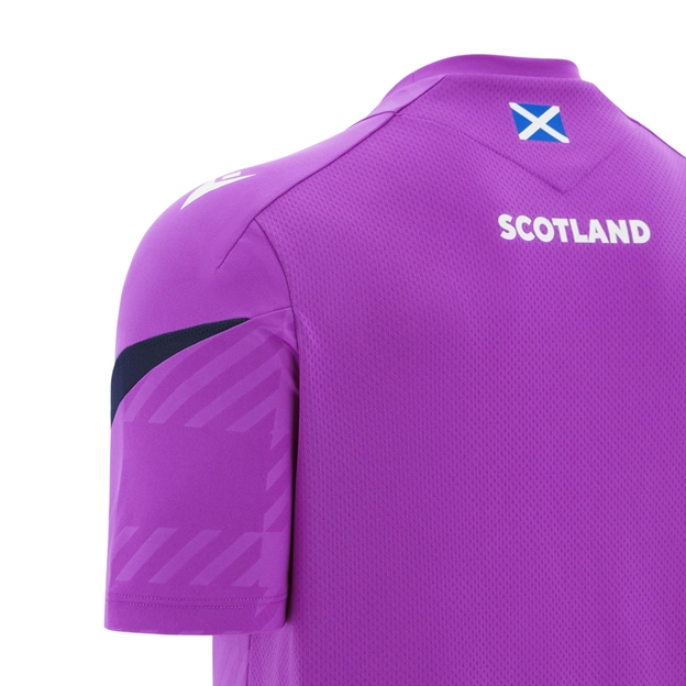 Scotland Mens Training Shirt 25/26 Purple - Scotland Flag