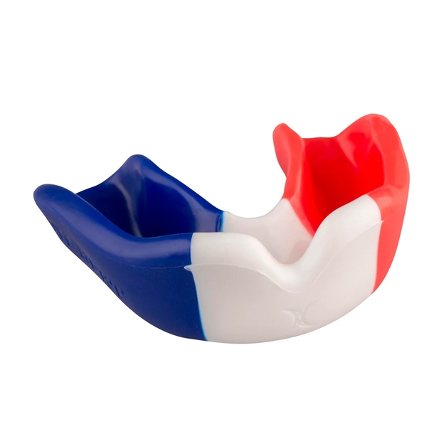 Gilbert France Flag Mouthguard - Front View