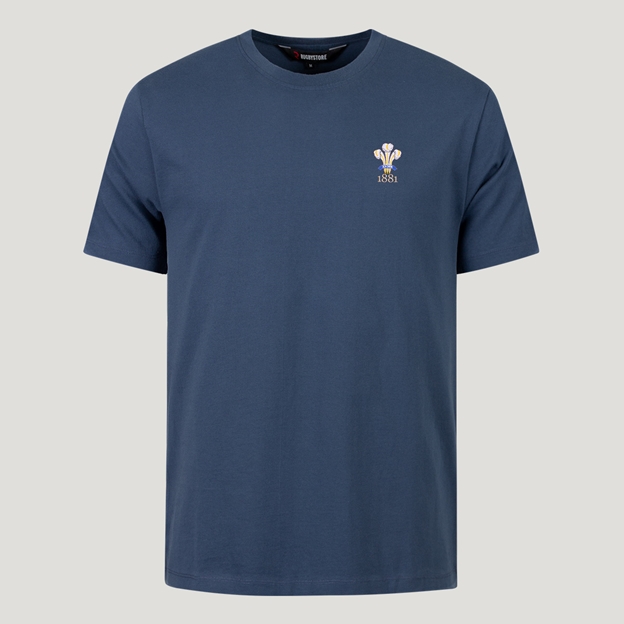 Wales 1881 T-Shirt - Petrol Blue