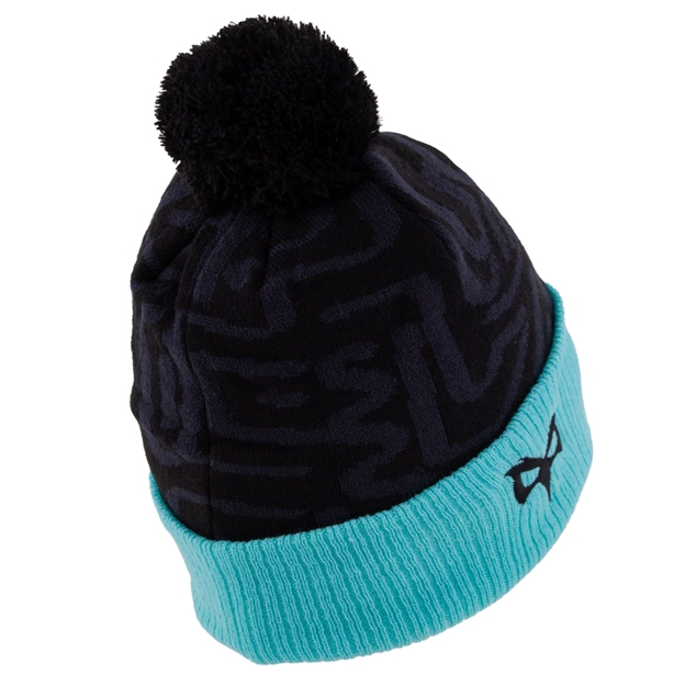 Ospreys Adults Pom Pom Beanie 26/27 Black - Back View