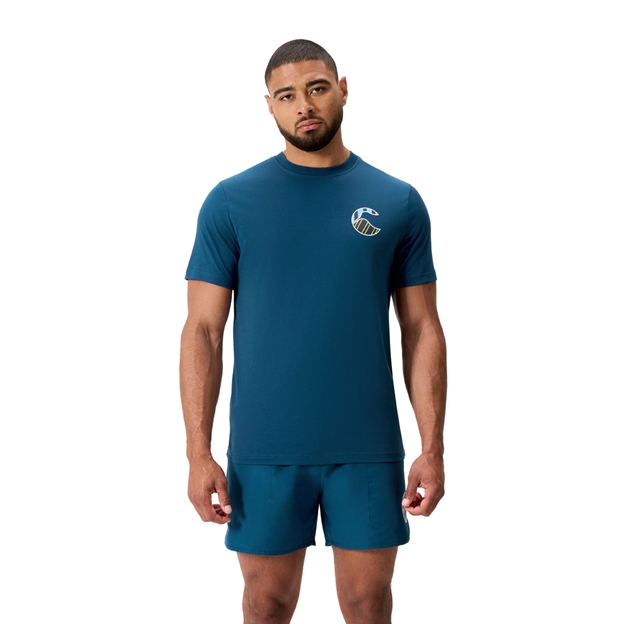 Canterbury Mens Uglies Logo T-Shirt  - Moonlit Ocean