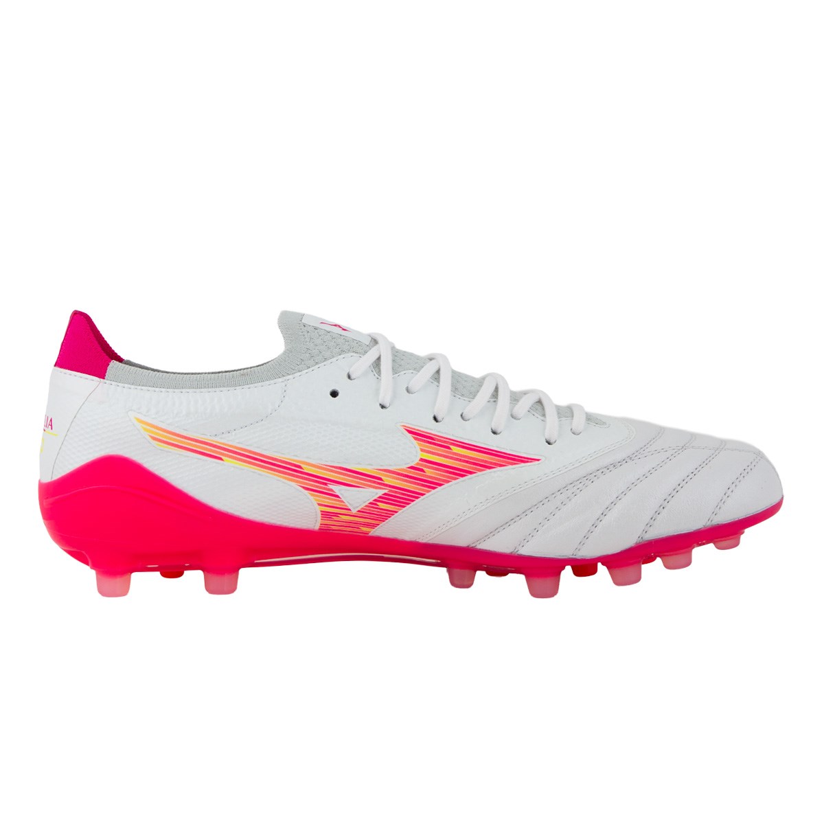 Mizuno Adults Morelia Neo IV Βeta Elite AG Rugby Boots Blazing Flair - Outstep