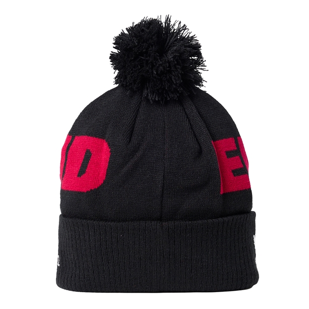 England Adults Bobble Beanie 26/27 Castore Black - Back View