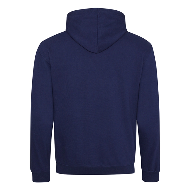 Womens World Cup Adults Classic Hoodie Navy - Back View