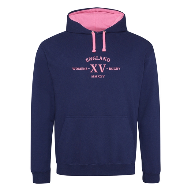 Womens World Cup Adults Classic Hoodie Navy - Front