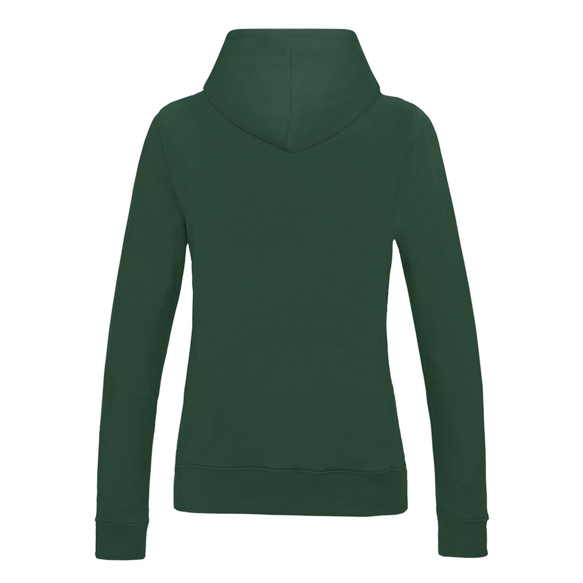 Ireland Womens Classic Hoodie Bottle Green - Front View