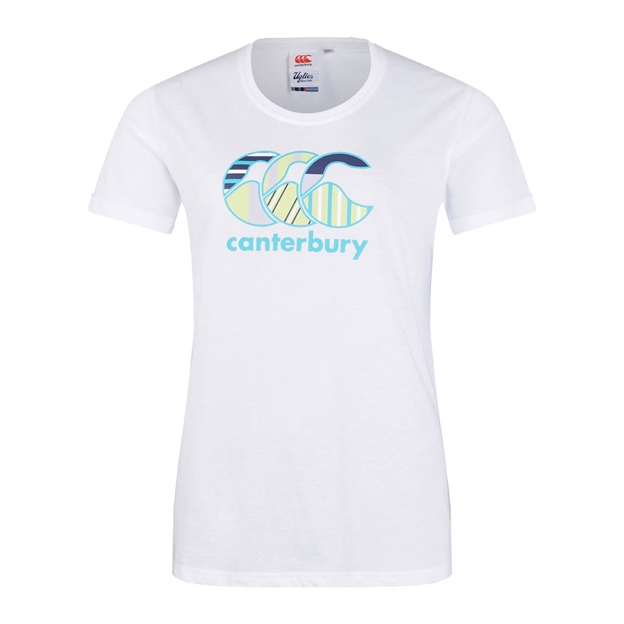Canterbury Womens Uglies T-Shirt White - Front