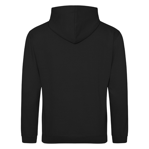 Womens World Cup New Zealand Adults Classic Hoodie Black - Back