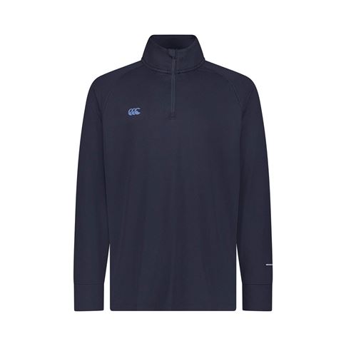 Canterbury Tempo Quarter Zip Training Top India Ink - Front