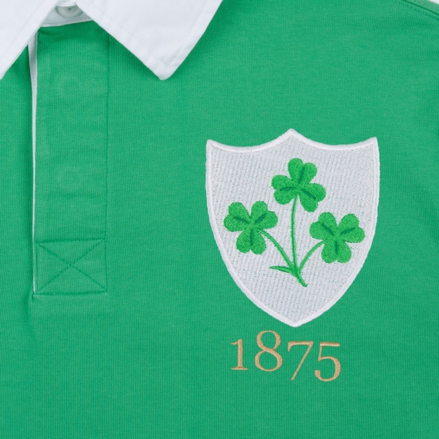 Ireland 1875 Rugby Shirt - Emerald Green