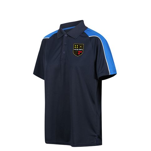 Yate Rugby Club Kids IGen Polo Shirt – Navy/Royal