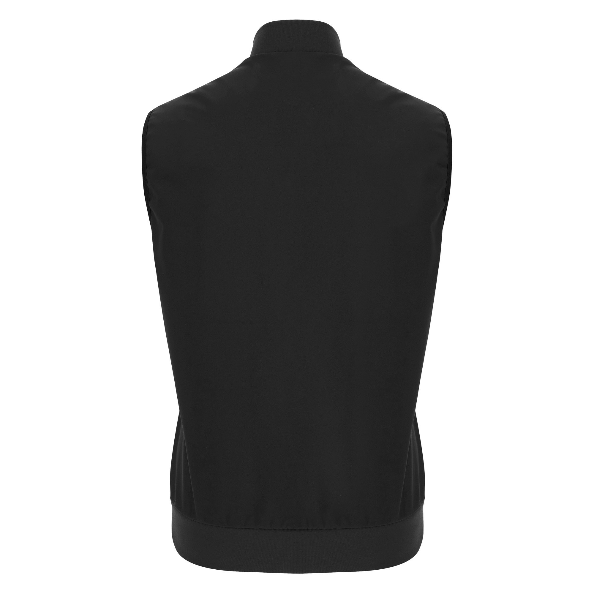 Scotland Mens Athleisure Gilet Black - 24/25 - Front