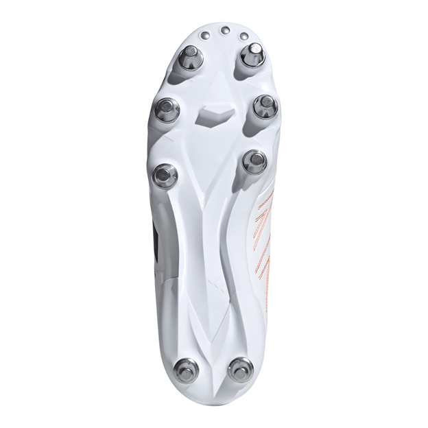 adidas Adults Kakari Elite Soft Ground Rugby Boots White - Sole Plate