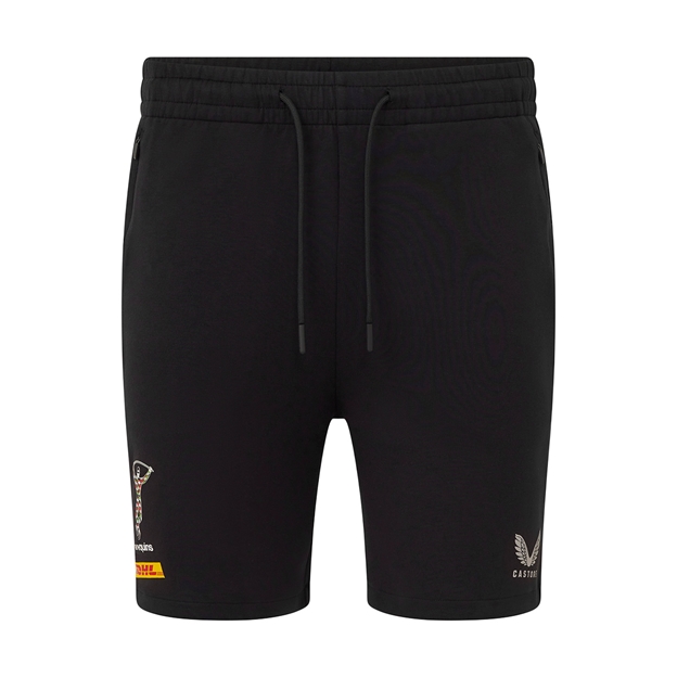 Harlequins Mens Travel Short 25/26 Caviar - Front