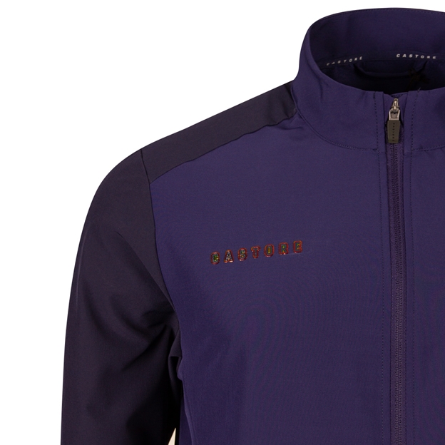 England Mens Anthem Jacket 26/27 Maritime Blue - Castore Close-up