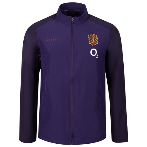 England Mens Anthem Jacket 26/27 Maritime Blue - Front Main View
