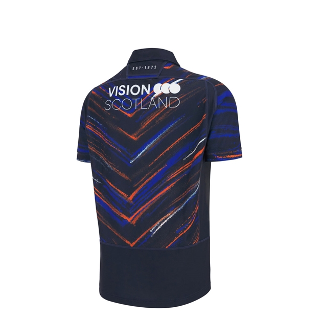 Edinburgh Kids Home Rugby Shirt 25/26 Navy - Back
