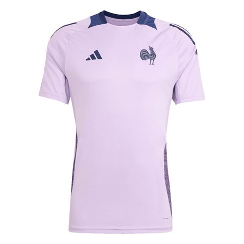 France Mens Performance Tee 25/26 Purple - Front