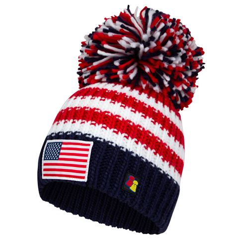 Big Bobble 'The Patriot' Beanie Hat - Front