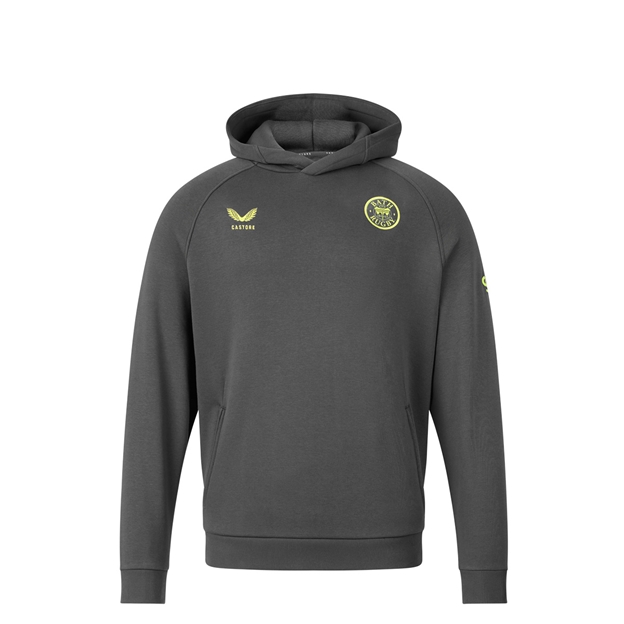 Bath Kids Off Pitch Hoodie 26/27 Gunmetal - Front View
