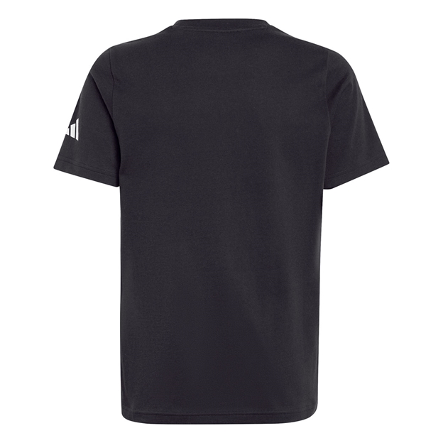 All Blacks Kids Logo Tee 25/26 Black - Back