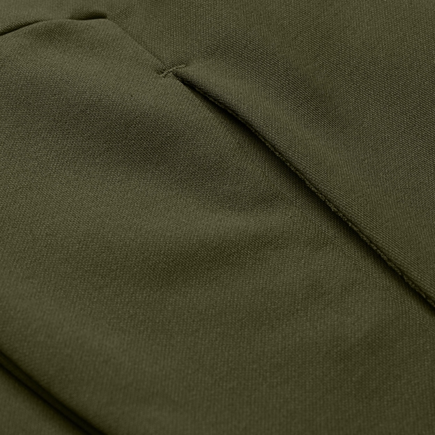 Canterbury Mens Tempo+ Full Zip Hoodie Ivy Green and White - Pocket Close-up