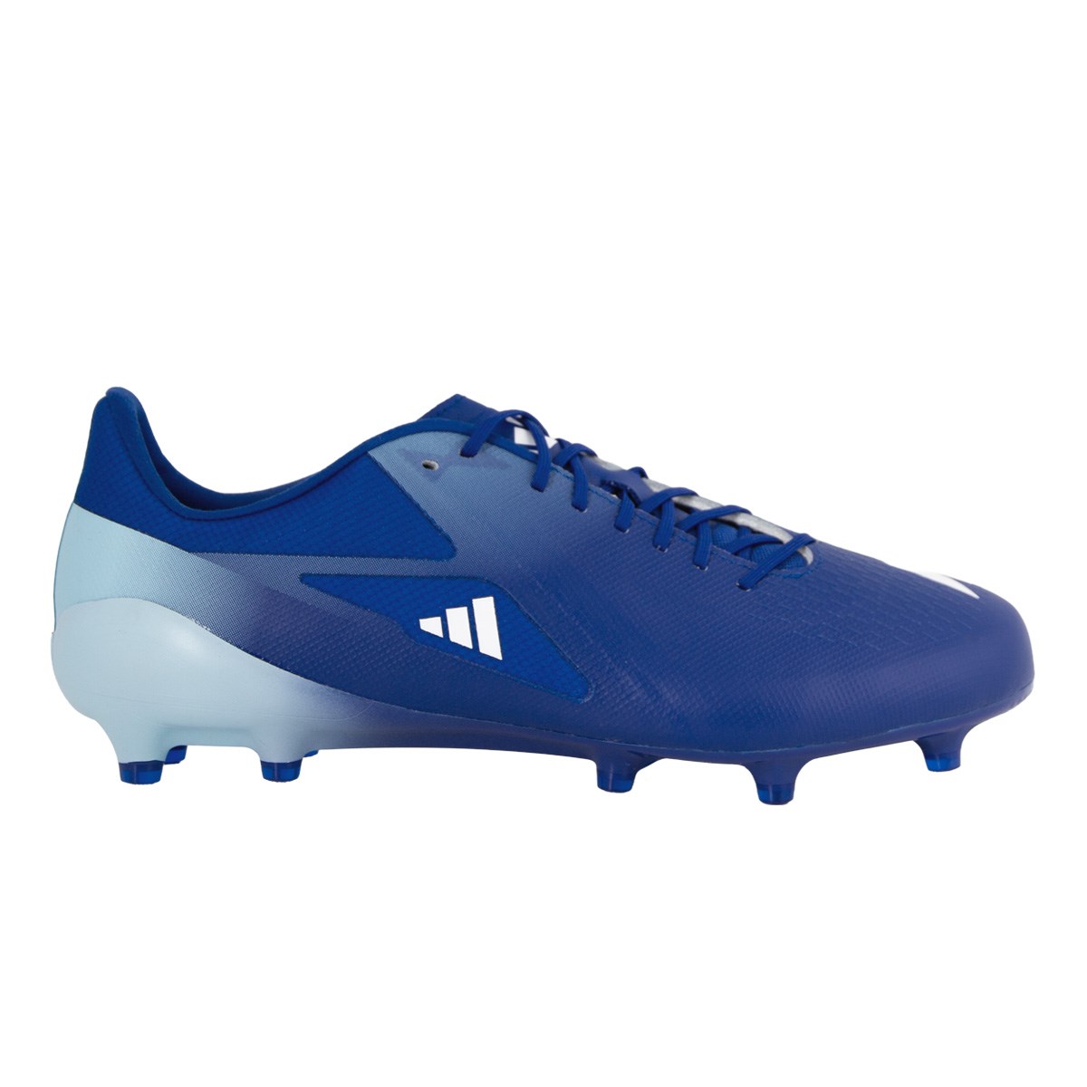 Adidas Adults Adizero RS15 Pro Firm Ground Rugby Boots Team Royal Blue - Front View