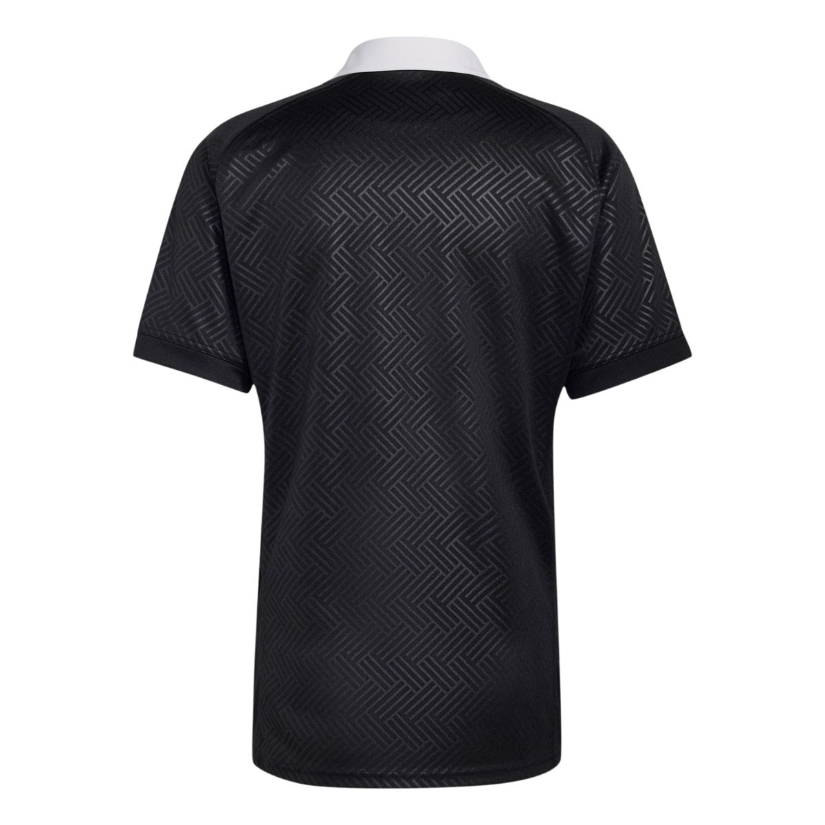Black Ferns Mens Home Rugby Shirt 26/27 All Black - Front View