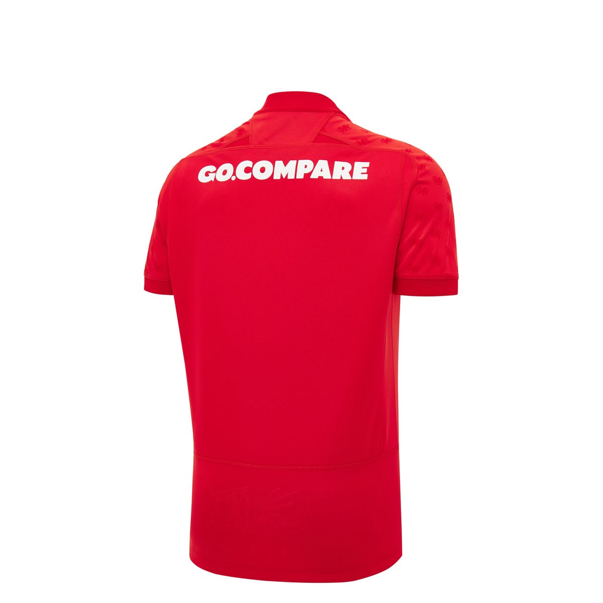 Wales Kids Home Rugby Shirt 26/27 Red - Front View