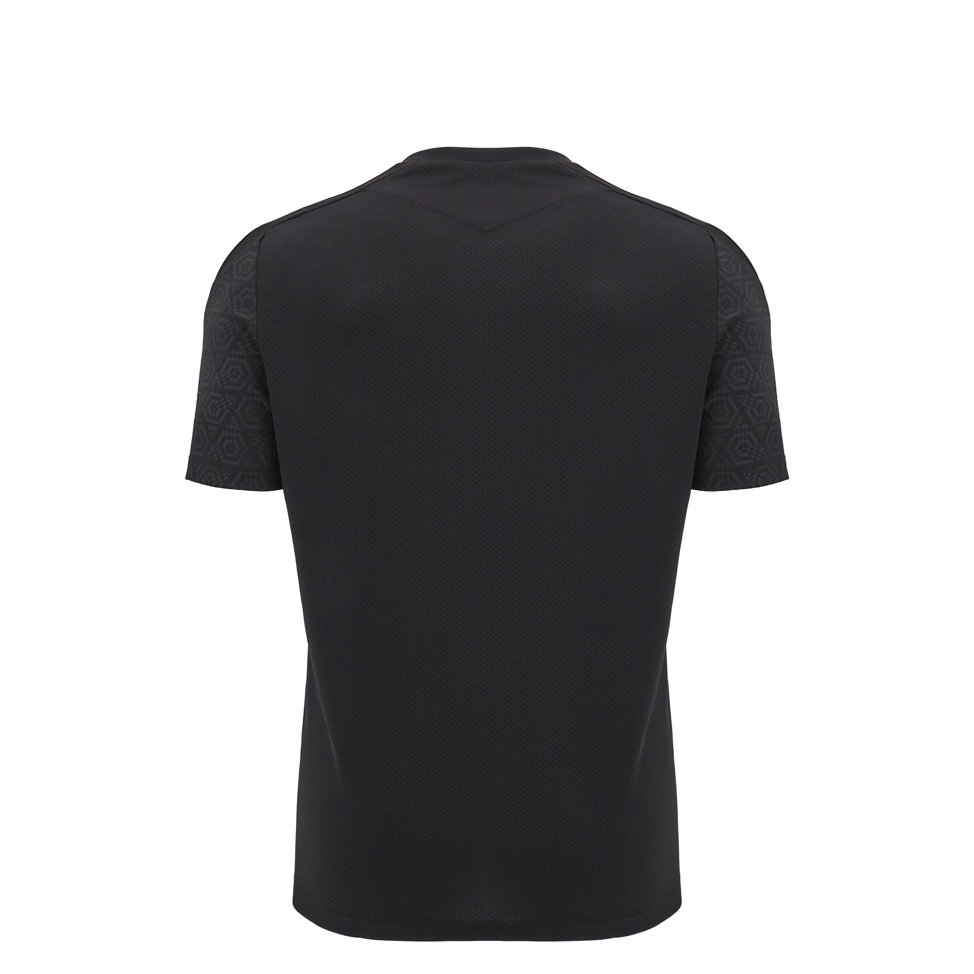 Wales Junior Training T-Shirt - Black - 2025 - Front