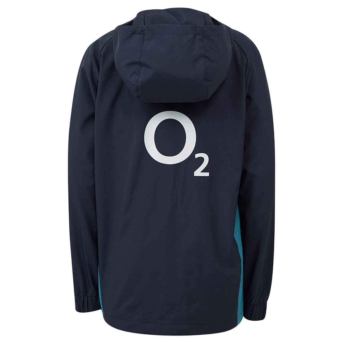 England Kids Performance Shower Jacket 25_26 Inkwell_Storm Blue - Front