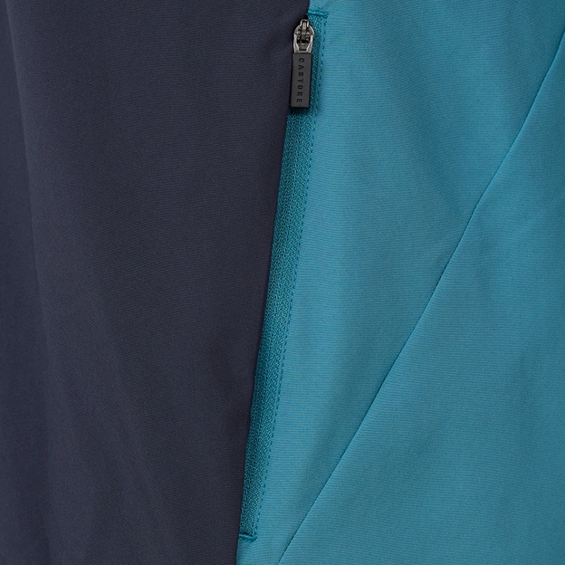 England Kids Performance Shower Jacket 25_26 Inkwell_Storm Blue - Pocket Zipper