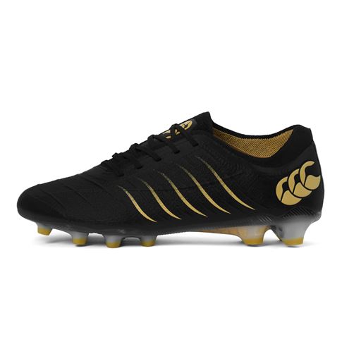 Canterbury Adults Phoenix 2.0 Elite Firm Ground Rugby Boots Black - Outstep