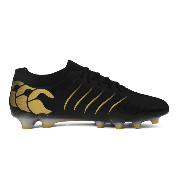 Canterbury Adults Phoenix 2.0 Elite Firm Ground Rugby Boots Black - Instep
