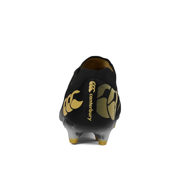 Canterbury Adults Phoenix 2.0 Elite Firm Ground Rugby Boots Black - Back