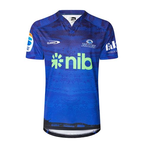 Blues Kids Home Rugby Shirt Short Sleeve 2025 - Front