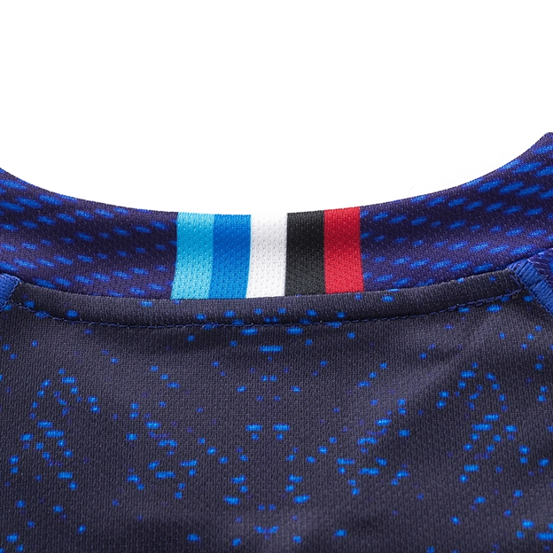 Blues Kids Home Rugby Shirt Short Sleeve 2025 - Neck