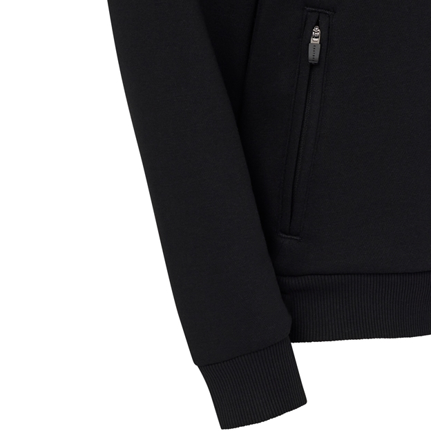 England Kids Off Pitch Hoodie 26/27 Castore Black - Pocket Close-up