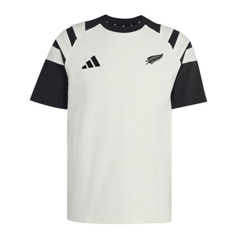 All Blacks Mens Leisurewear T-Shirt 26/27 Off White - Front View