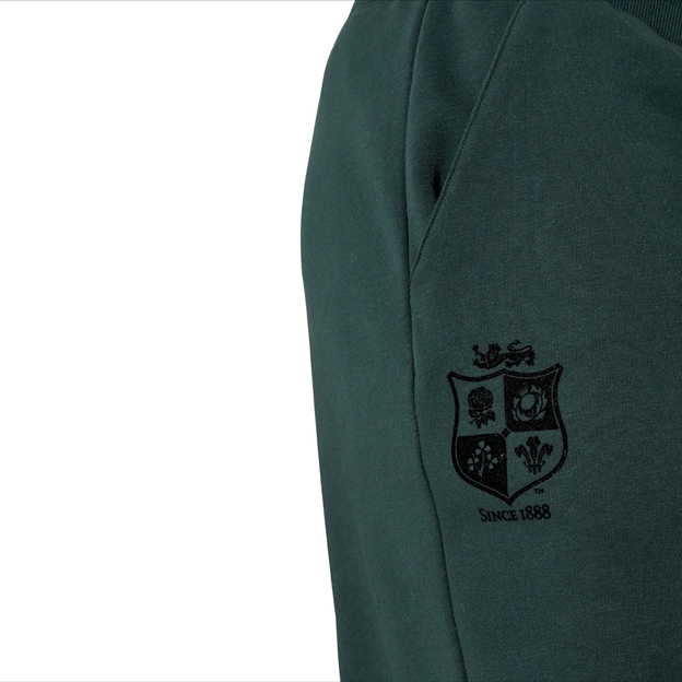 British and Irish Lions Mens Stealth Fleece Pant Green - Model Crest