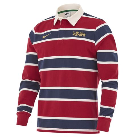 British and Irish Lions Adults Heritage Rugby Shirt 2027 - Pepper Red - Front